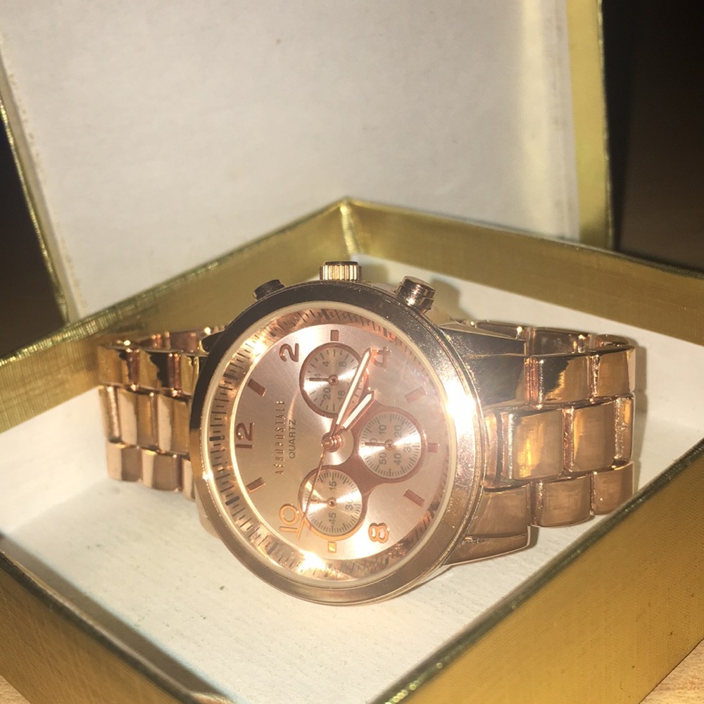 Rose Gold Watch!